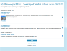 Tablet Screenshot of mykasaragod.com